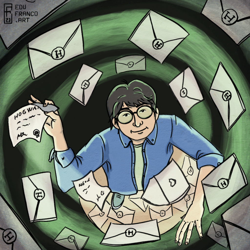 fan art harry potter edu franco ilustrador y animador 2d